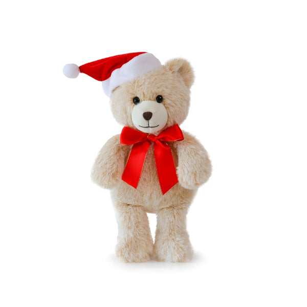OB Designs - Little Theo Christmas Bear Soft Toy