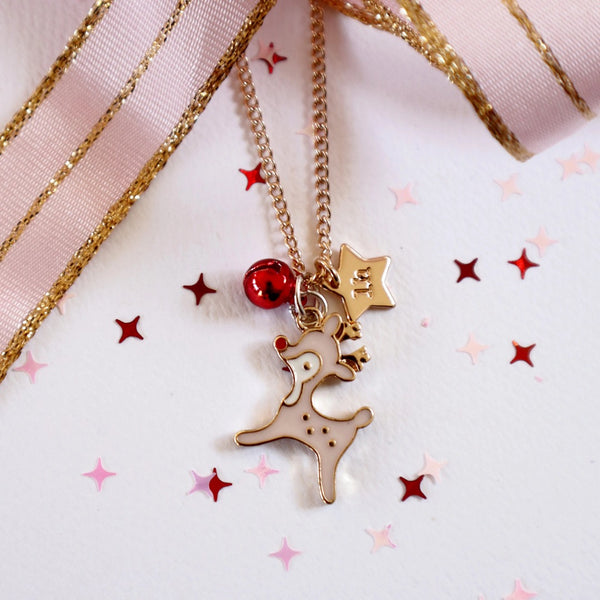 Lauren Hinkley - Jingle Bell Reindeer Necklace