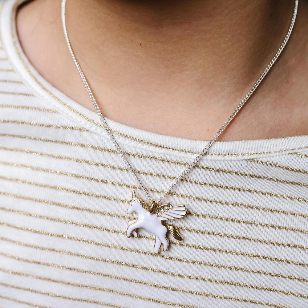 Lauren Hinkley - Flying Unicorn Necklace