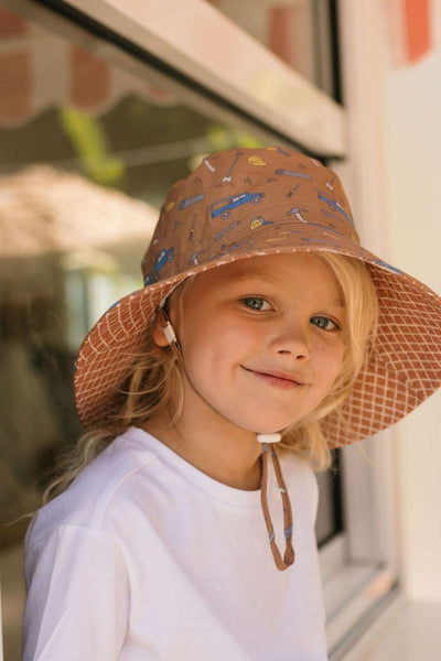 Acorn - On The Tools Wide Brim Bucket Hat