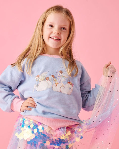 Kip & Co - Organic Cotton Sweater / Fairyland Lake Sailing
