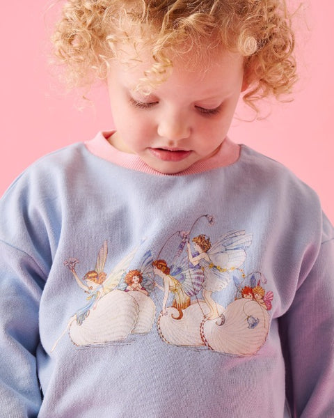 Kip & Co - Organic Cotton Sweater / Fairyland Lake Sailing