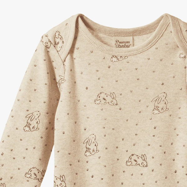 Nature Baby - Long Sleeve Bodysuit / Bramble Burrow Print