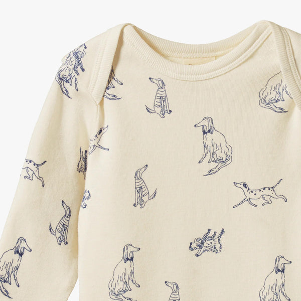 Nature Baby - Long Sleeve Bodysuit / Best Friend Print