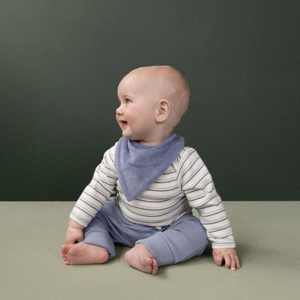 Nature Baby - Drawstring Pants / Dusky Blue