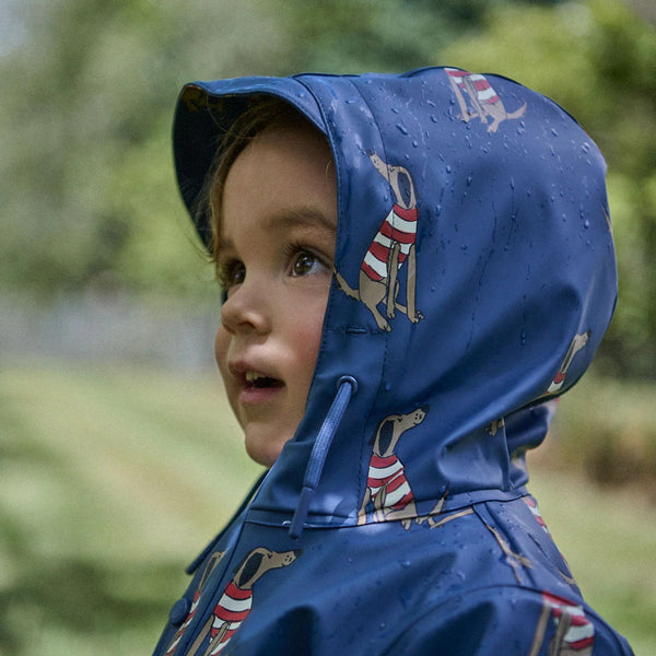 Nature Baby - Raincoat / Best Friend Indigo Print