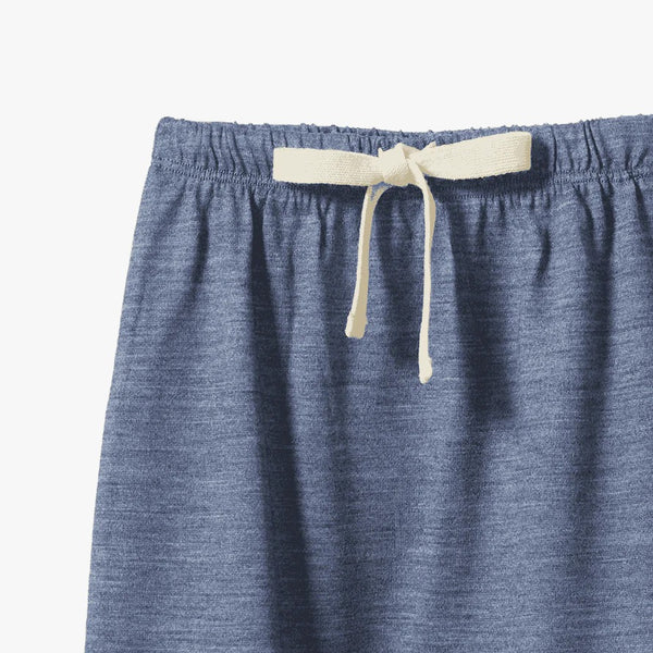 Nature Baby - Merino Wool Drawstring Pants / Vintage Indigo Marl