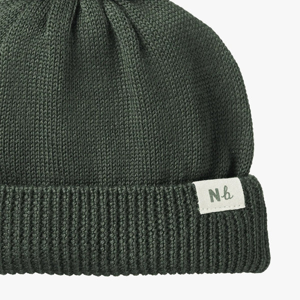 Nature Baby - Alpine Pom Pom Beanie / Thyme
