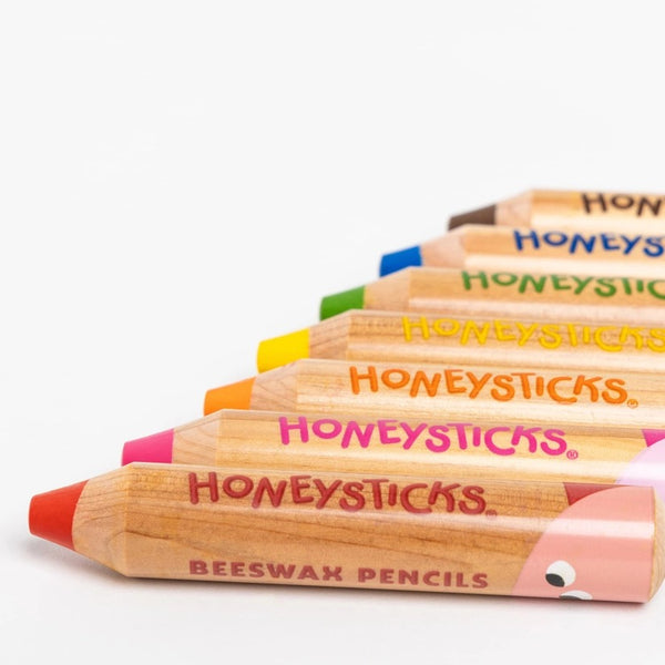 Honeysticks - Magic 3-in-1 Beeswax Pencils Little Learners 7pk