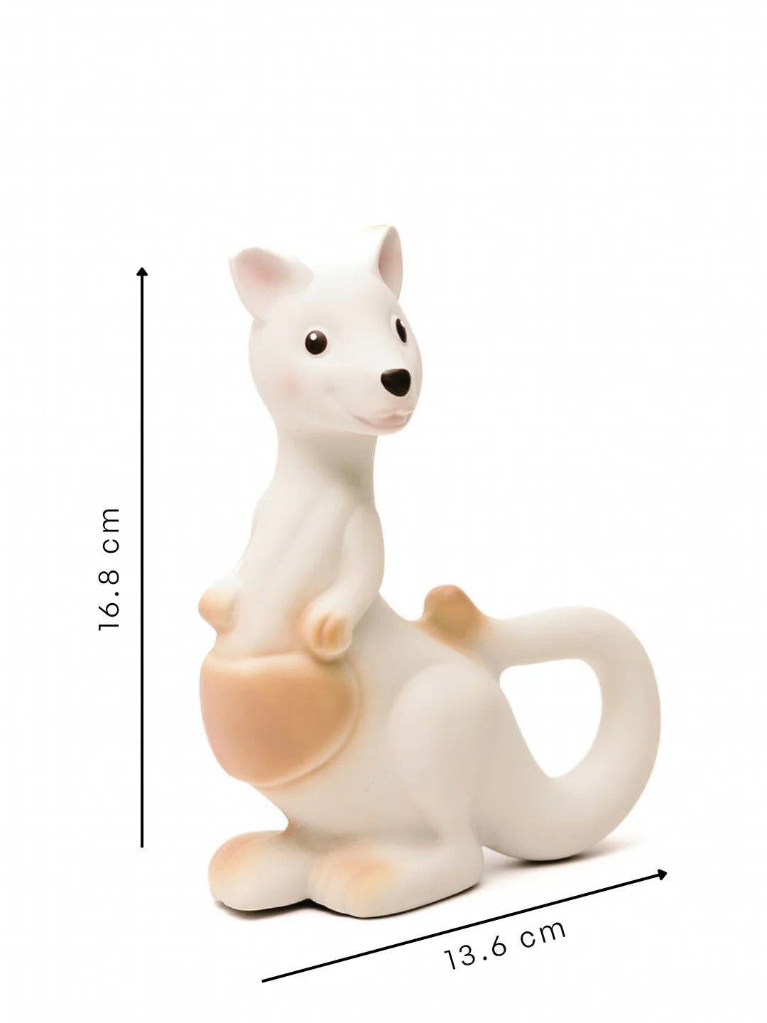 Jeanie Baby - Natural Rubber Teething Toy / Rosie the Roo