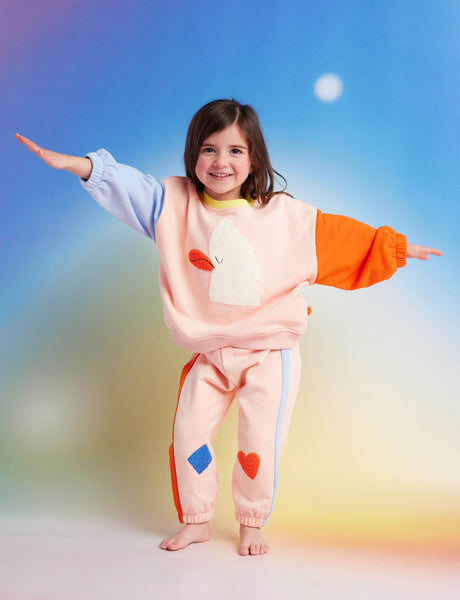 Halcyon Nights - Track Pants / Little Billabong Pink