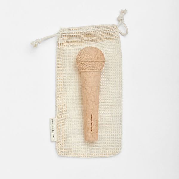 Marching Bambino - wooden Microphone