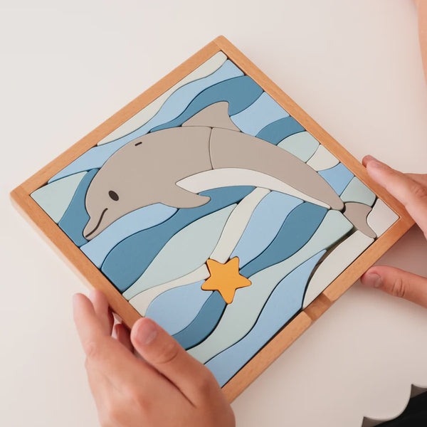 Stellavan & Papa - Darin the Dolphin 3 in 1 Puzzle