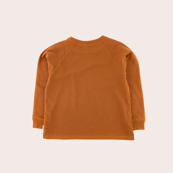 Olive + The Captain - Flowers, Towers, Superpowers Pullover / Tan