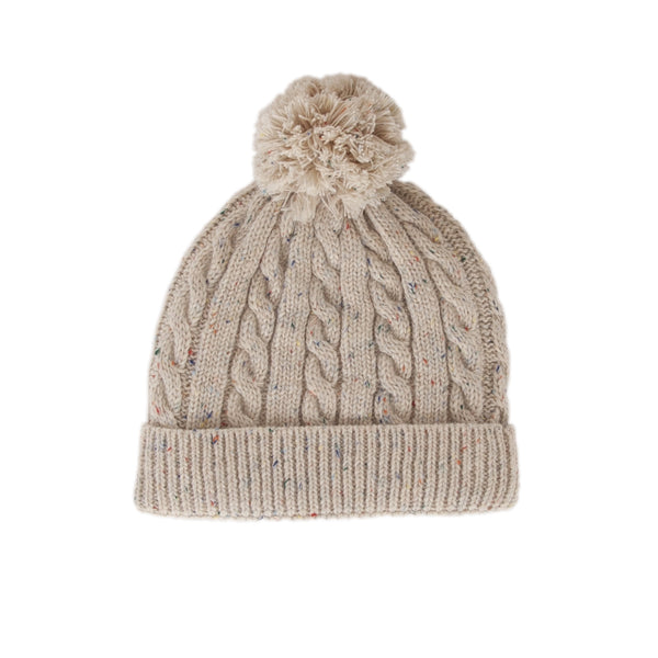 Acorn-Alps Beanie/Oatmeal Speckle