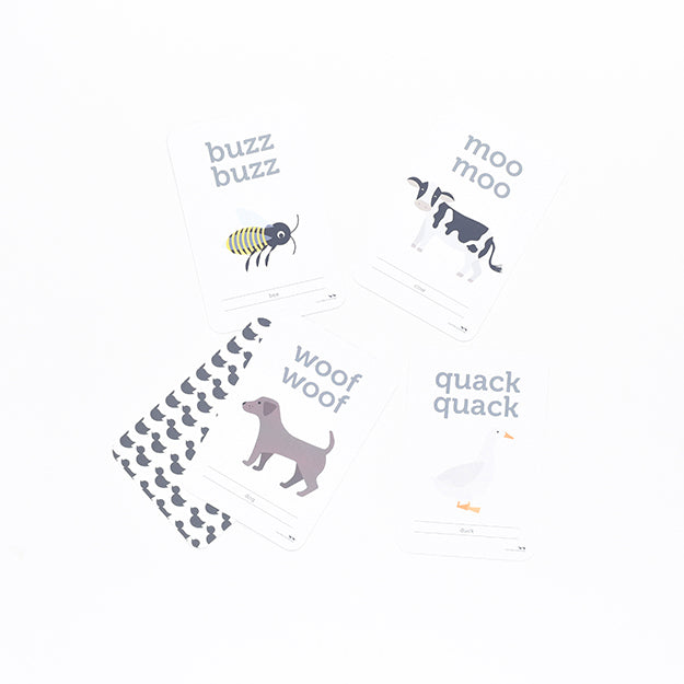 Two Little Ducklings - Animal Sounds Flash Cards