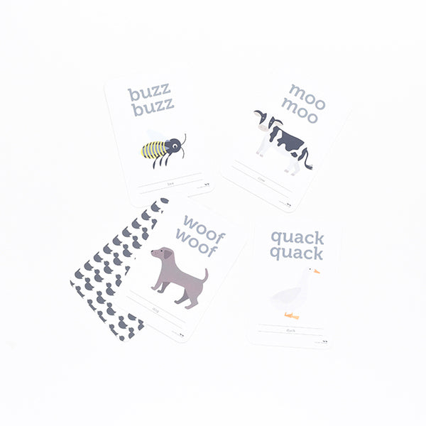 Two Little Ducklings - Animal Sounds Flash Cards