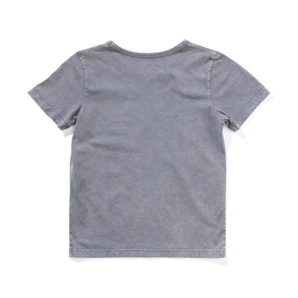 Munster Kids - Washme SS Tee / Washed Black
