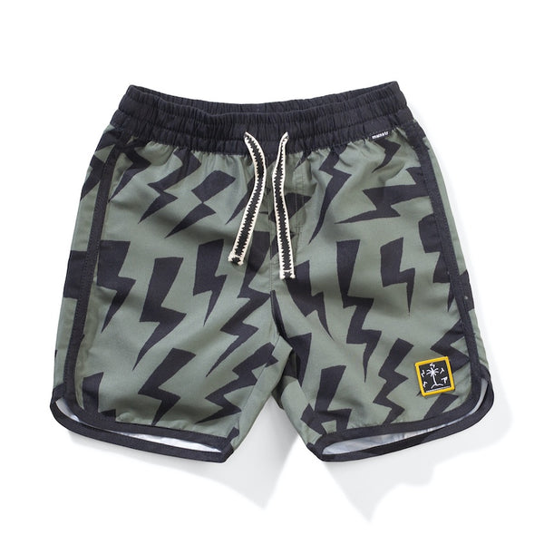 Munster Kids - Zapper Board Short / Olivine