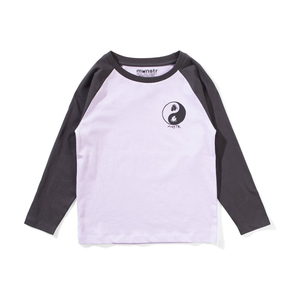 Munster - Deep Shallow LS Tee/Lilac/Black