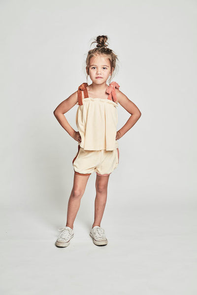 Missie Munster - All Towelled Up Top / Macadamia
