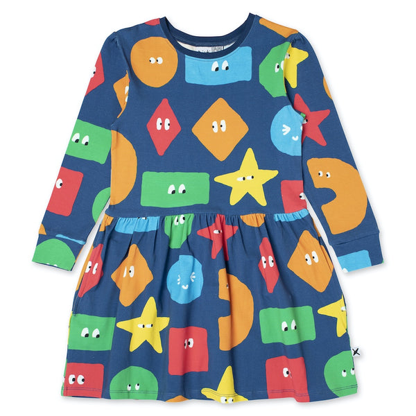 Minti - Shape Party Dress / Navy