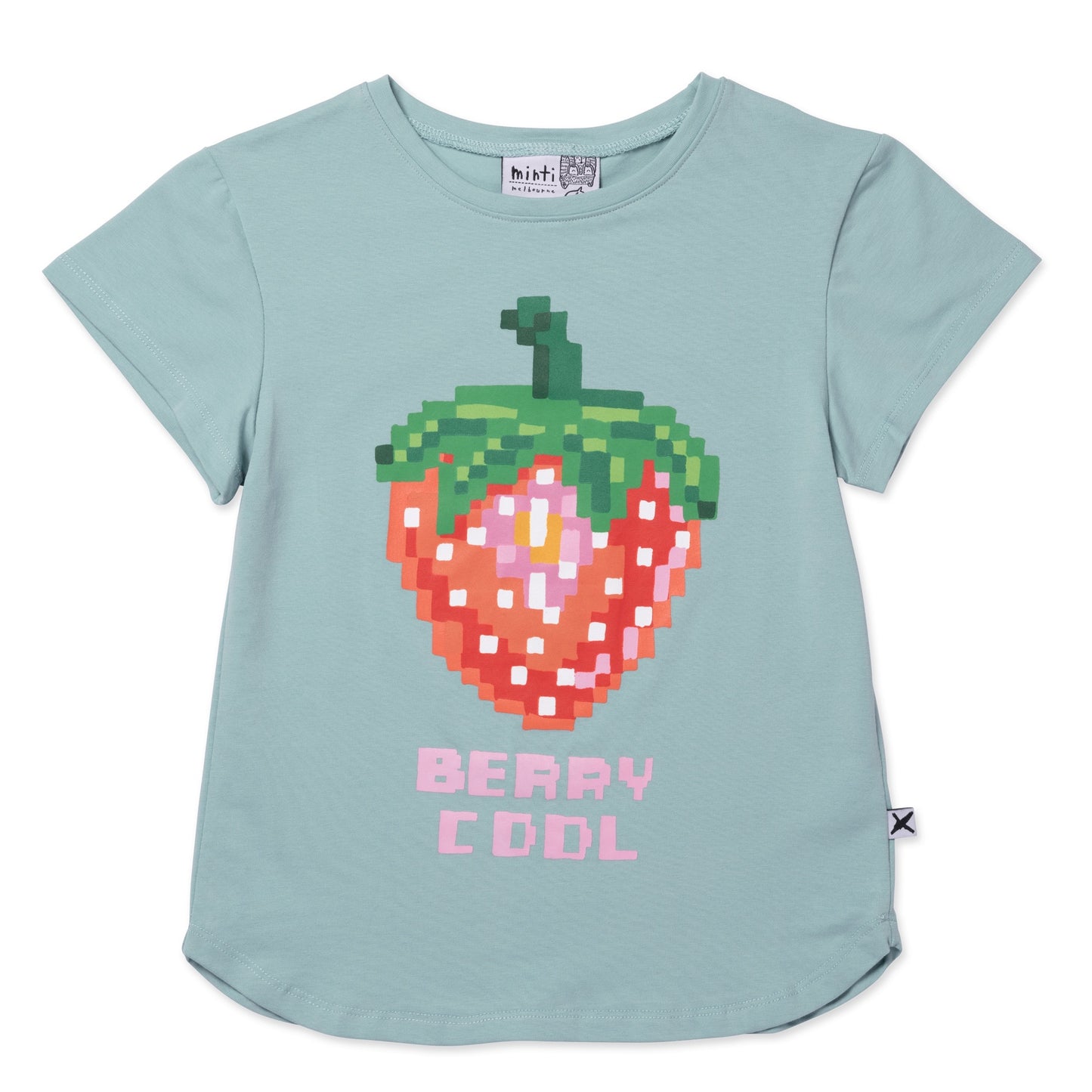 Minti - Berry Cool Tee / Muted Green