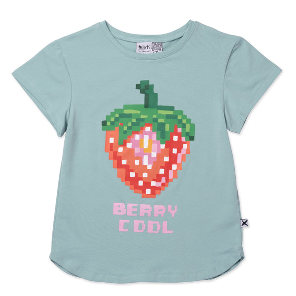 Minti - Berry Cool Tee / Muted Green