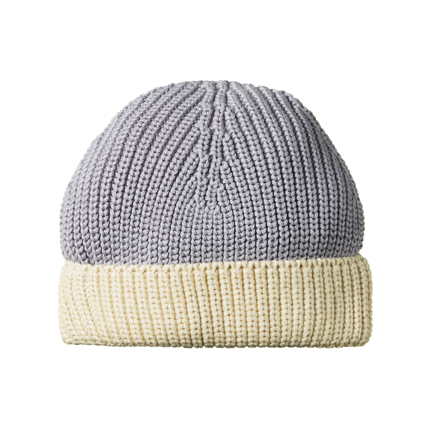 Nature Baby - Forest Beanie / Oatmeal Marl Lilac