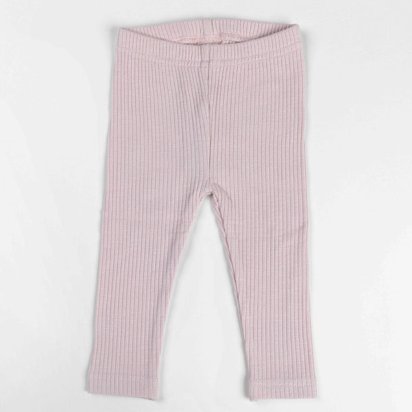 Ponchik Babies + Kids - Cotton Leggings / Love Rib
