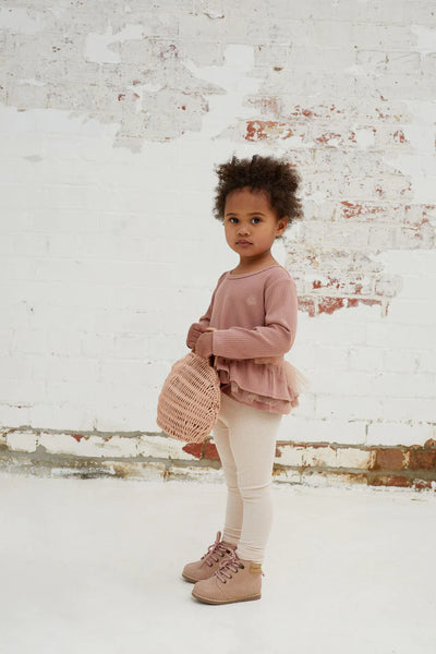 Kapow Kids - Bisque Waffle Legging