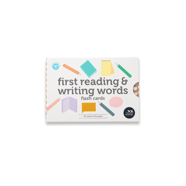 Two Little Ducklings - First Reading and Writing Words Flash Cards