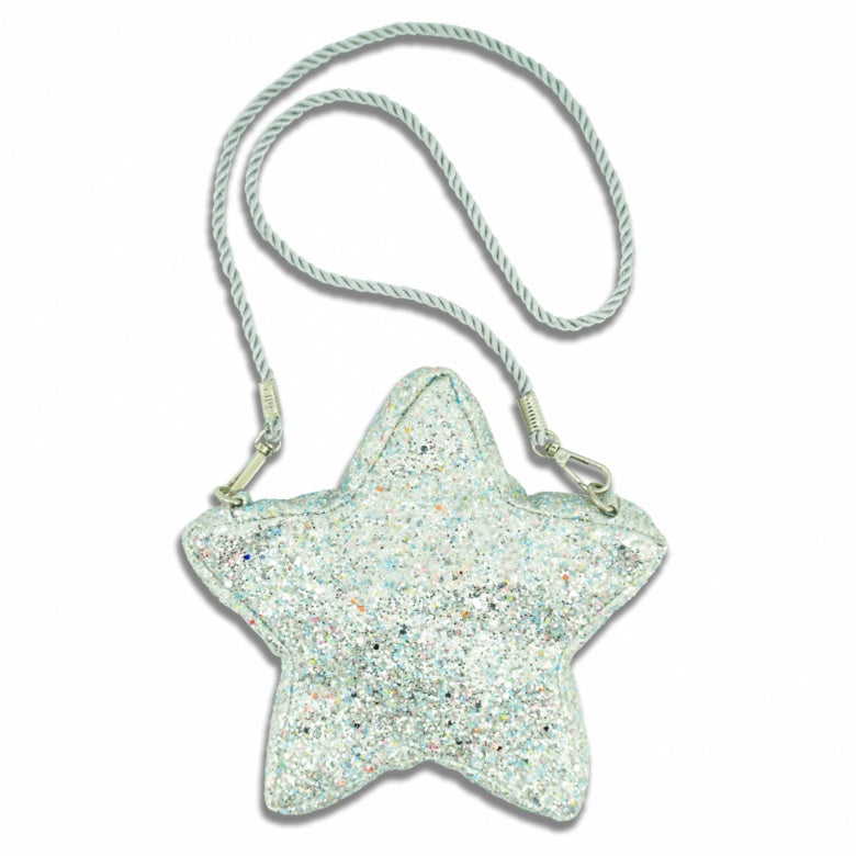 Milk & Soda - Glitter Star Bag / Silver
