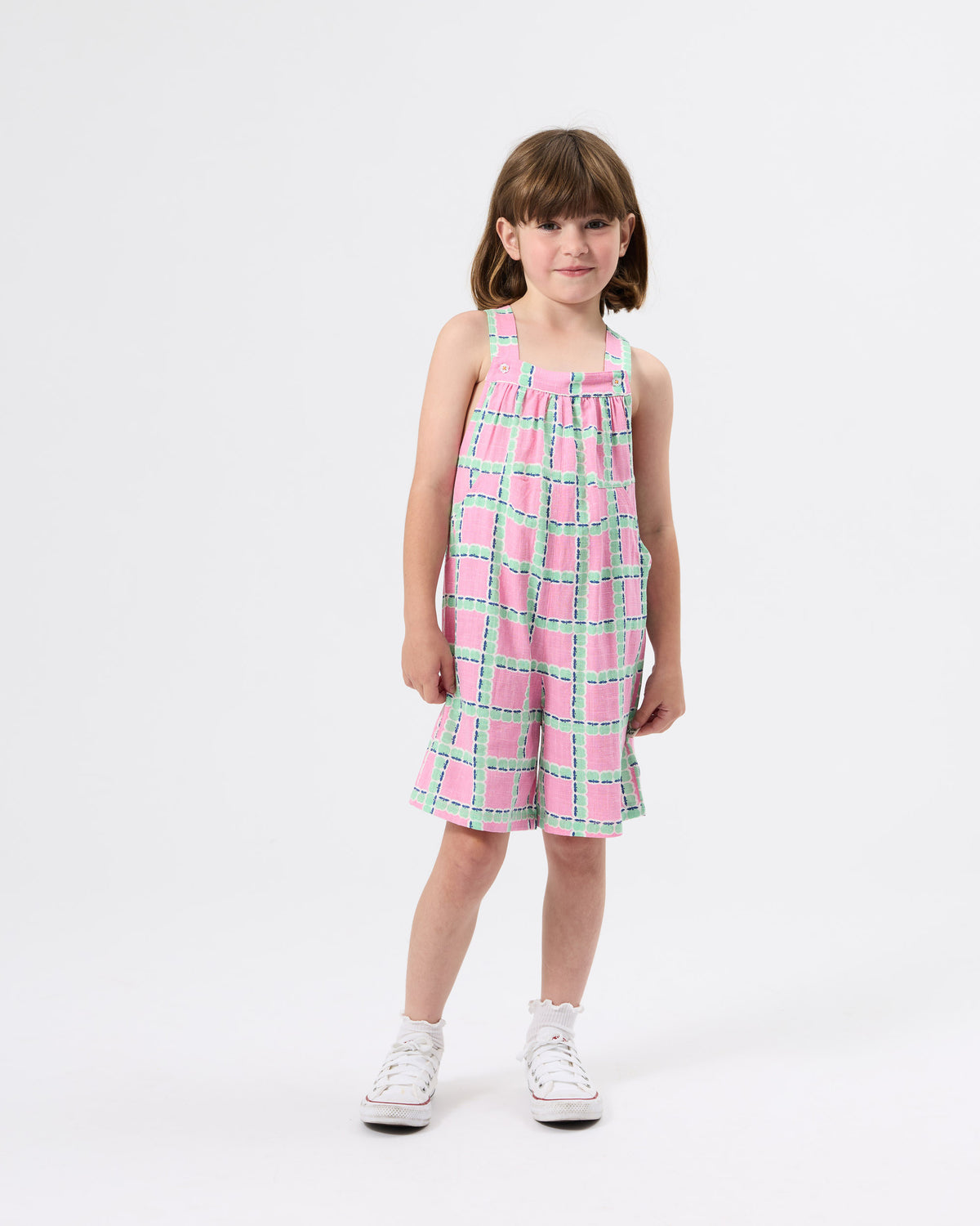 Goldie & Ace - Apple Check Jumpsuit