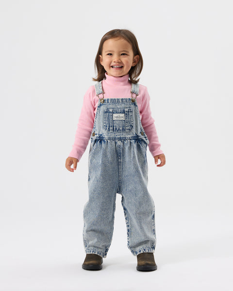Goldie & Ace - Embroidered Rib Skivvy / Sweet Pea
