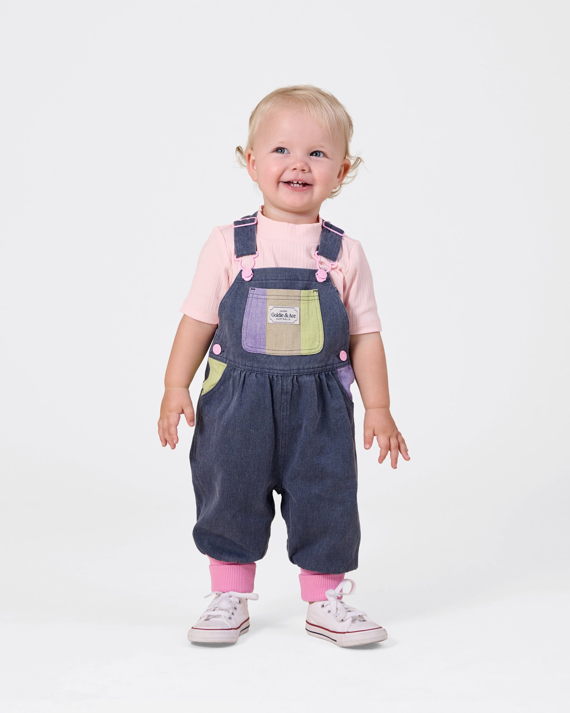 Goldie & Ace - Baby Austin Overalls / Colour Pop