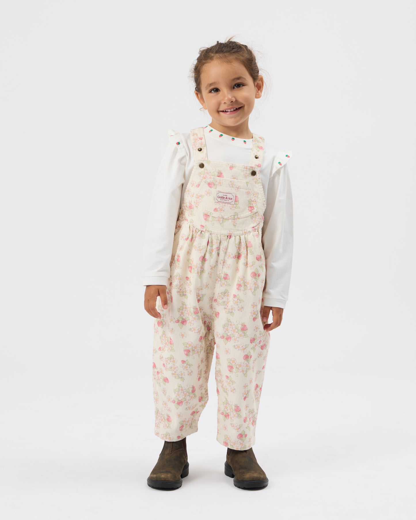 Goldie & Ace - Long Sleeve Top / Mini Strawberry