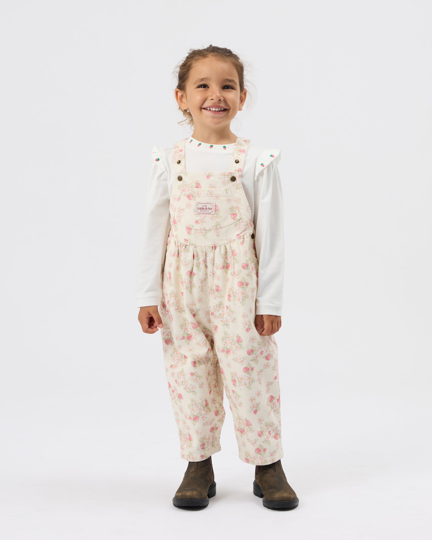 Goldie & Ace - Goldie Vintage Overalls / Strawberry Fields