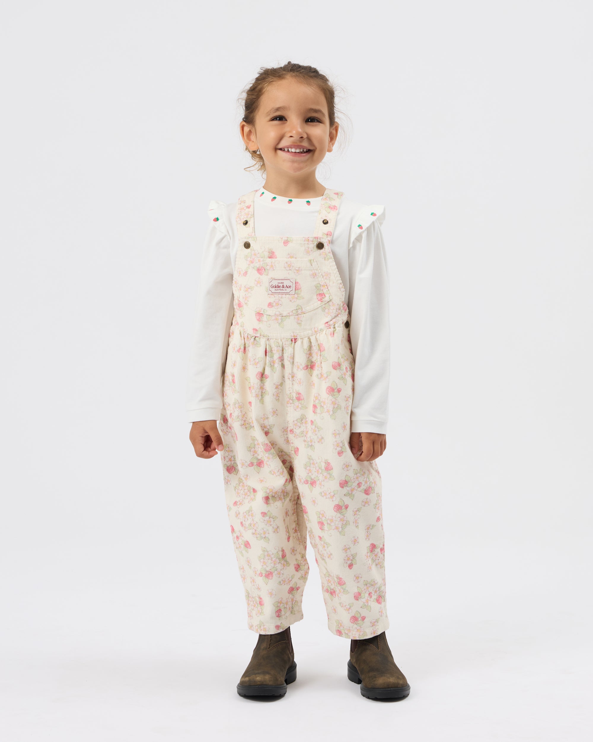 Goldie & Ace - Goldie Vintage Overalls / Strawberry Fields