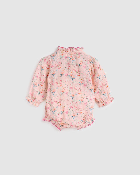 Alex & Ant - Peachie Playsuit / Pink Bird