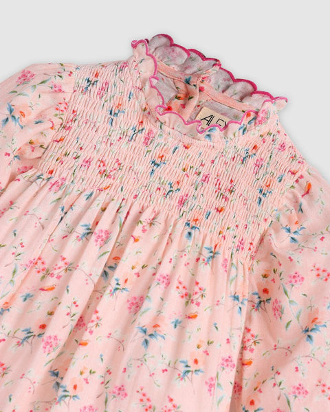 Alex & Ant - Peachie Playsuit / Pink Bird