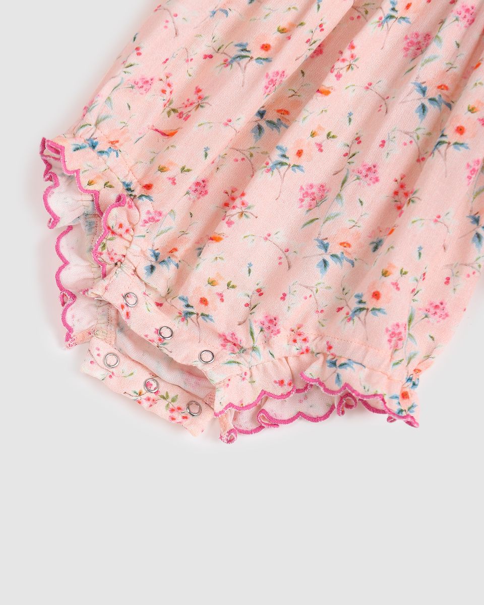 Alex & Ant - Peachie Playsuit / Pink Bird