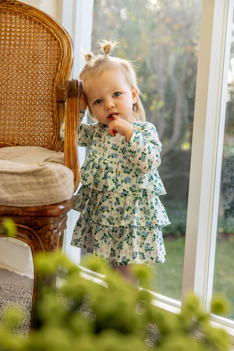 Alex & Ant - Rose Set / Blue Floral
