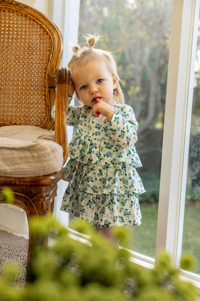 Alex & Ant - Rose Set / Blue Floral