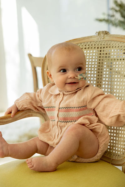 Alex & Ant - Maeve Playsuit / Blush Pink