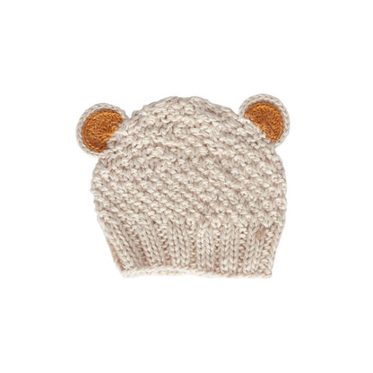 Acorn - Bear Beanie / Oatmeal