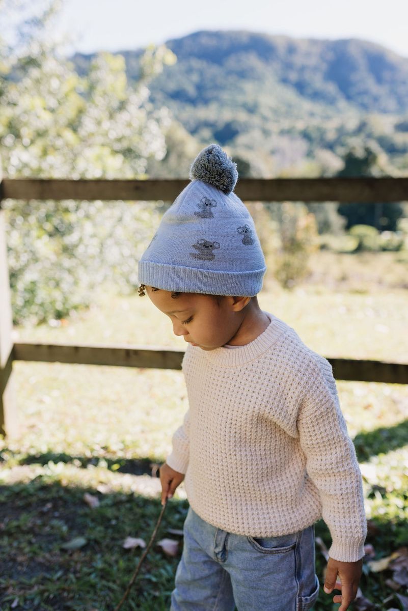Acorn - Koala Merino Beanie