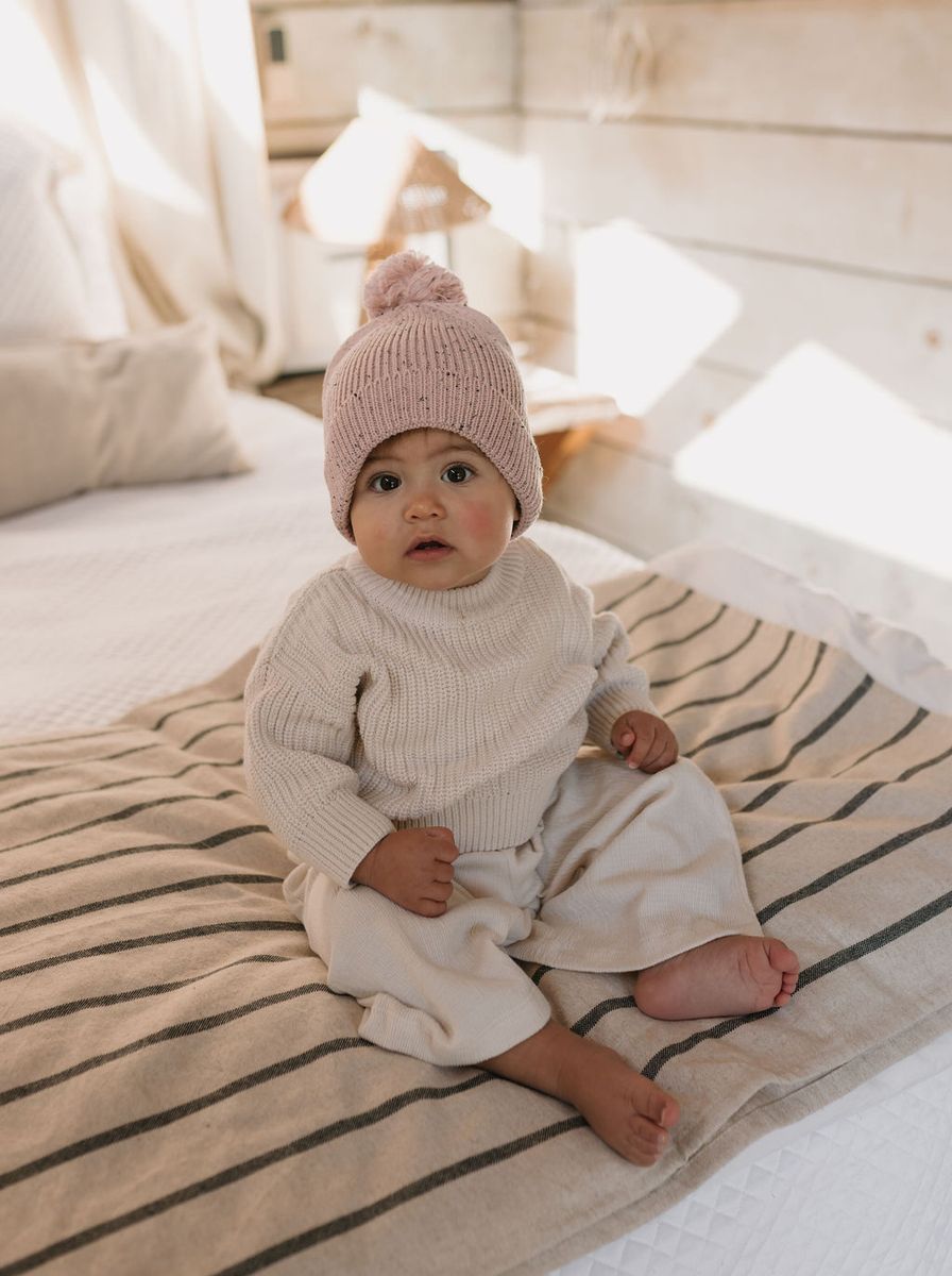 Acorn - Stargaze Beanie / Pink Speckle