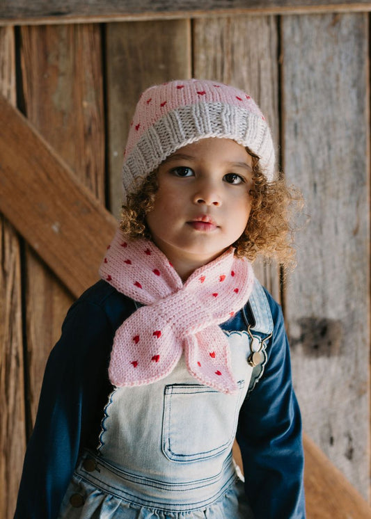 Acorn - Cherry Cross Over Scarf