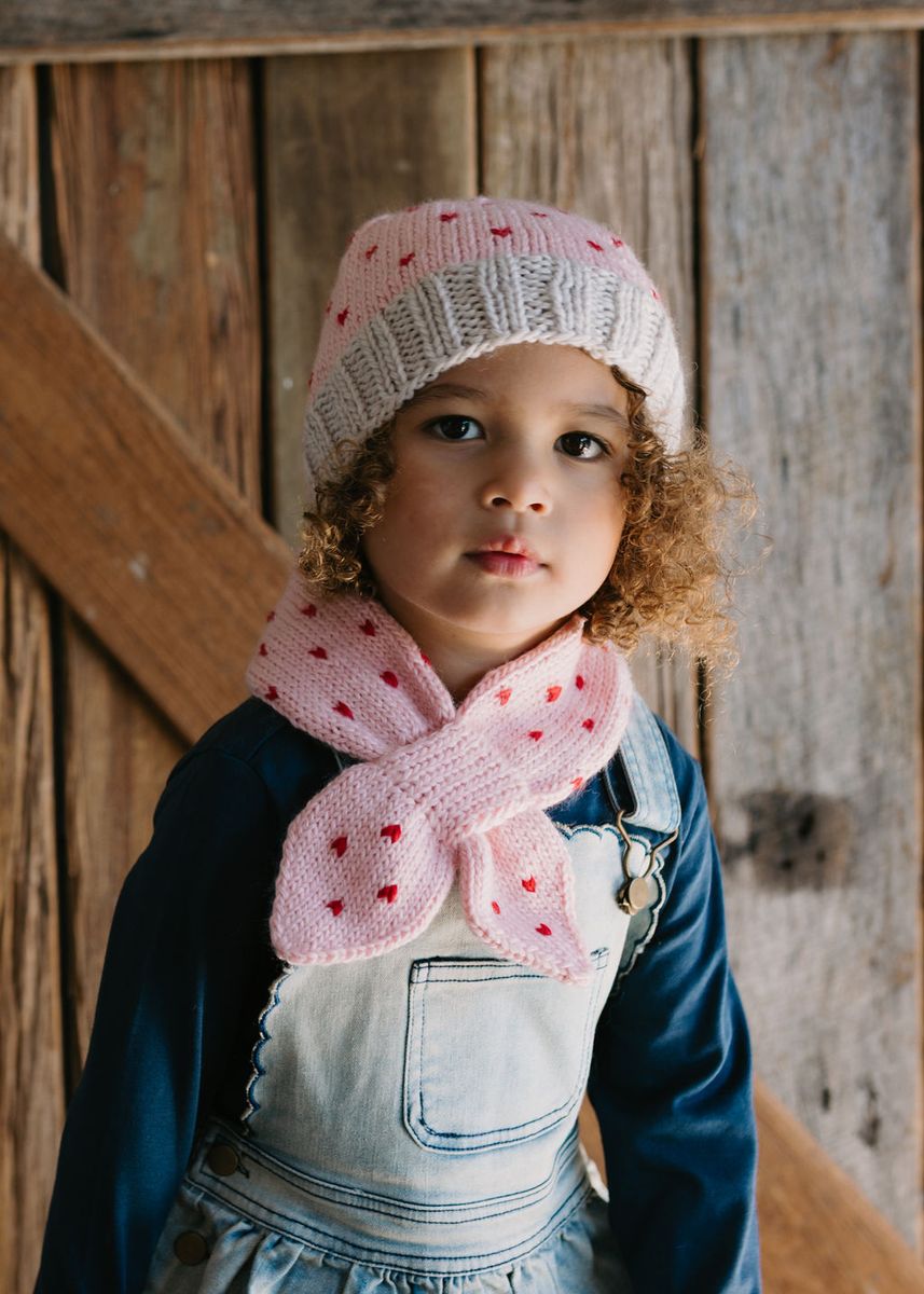 Acorn - Cherry Cross Over Scarf